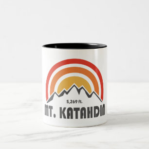 Caneca De Café Em Dois Tons Mt. Katahdin