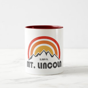 Caneca De Café Em Dois Tons Mt. Lincoln New Hampshire