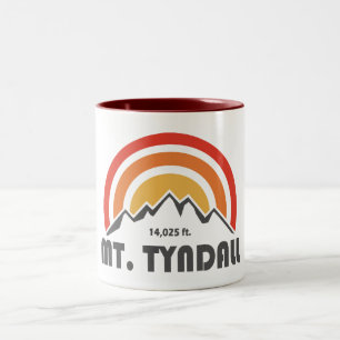 Caneca De Café Em Dois Tons Mt. Tyndall California