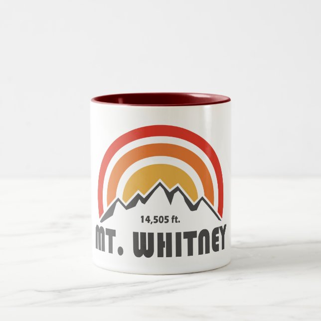 Caneca De Café Em Dois Tons Mt. Whitney (Centro)