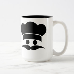 Caneca De Café Em Dois Tons Mudanças CHEF - escolha estilo e cor
