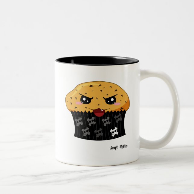 Caneca De Café Em Dois Tons Muffin da revolta (Direita)