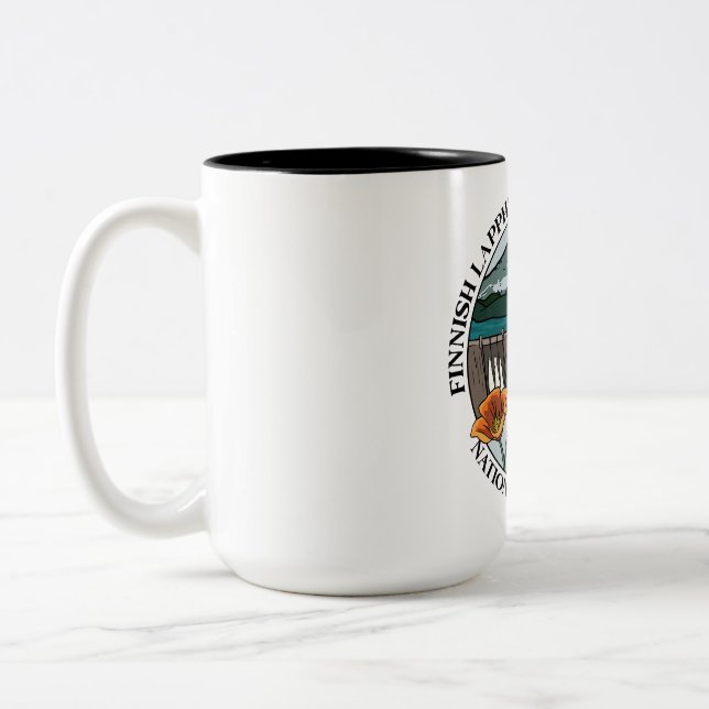 Caneca De Café Em Dois Tons Mug (Esquerda)