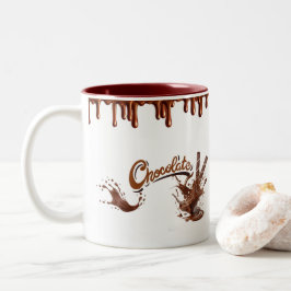 Caneca De Café Em Dois Tons Mug