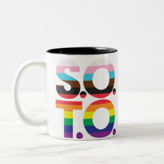 Caneca De Café Em Dois Tons Mug