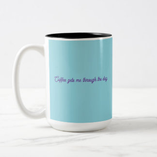 Caneca De Café Em Dois Tons Mug
