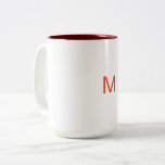 Caneca De Café Em Dois Tons Mug<br><div class="desc">Unlike the other cups in your kitchen,  these are Unbreakable and designed to make your Coffee love flourish. Stylish & Sip-worthy</div>