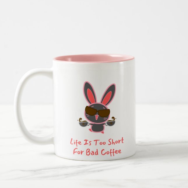 Caneca De Café Em Dois Tons Mug (Esquerda)