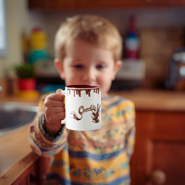 Caneca De Café Em Dois Tons Mug (Criador carregado)