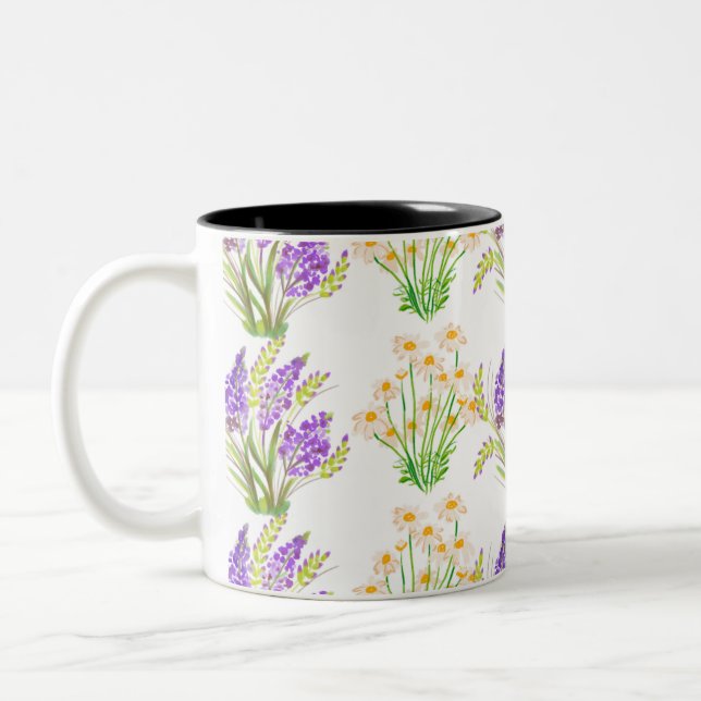 Caneca De Café Em Dois Tons mug (Esquerda)