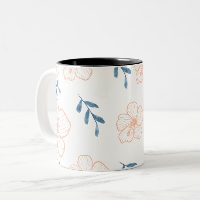 CANECA DE CAFÉ EM DOIS TONS MUG (Frente Esquerda)