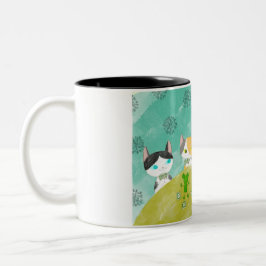 Caneca De Café Em Dois Tons mug 