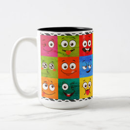 Caneca De Café Em Dois Tons Mug 10$ multifaces