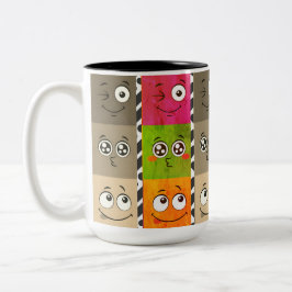 Caneca De Café Em Dois Tons Mug 10$ multifaces
