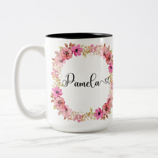 Caneca De Café Em Dois Tons Mug 15oz da Pamela (veja mais opções)