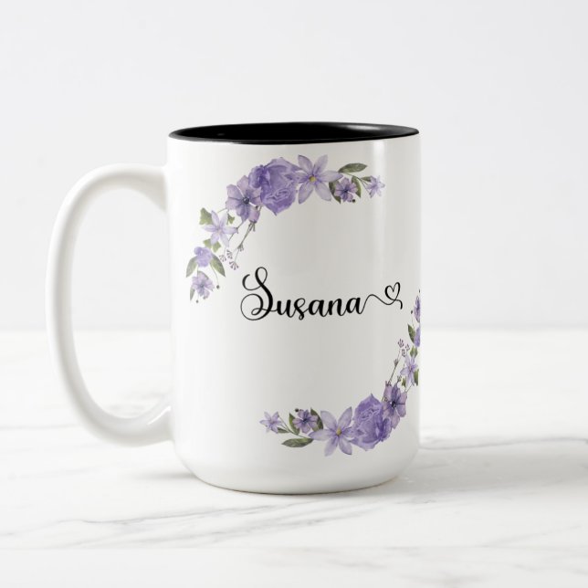 Caneca De Café Em Dois Tons Mug 15oz da Susana (veja mais opções) (Esquerda)