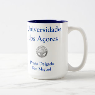 Caneca De Café Em Dois Tons Mug Açores