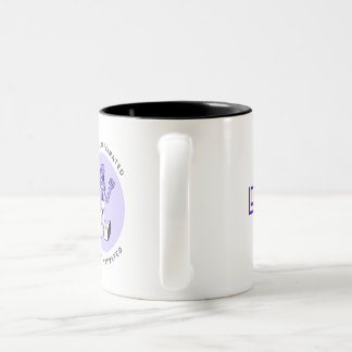 Caneca De Café Em Dois Tons Mug altamente cafeinado