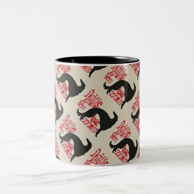 Caneca De Café Em Dois Tons Mug Barzoï (Centro)