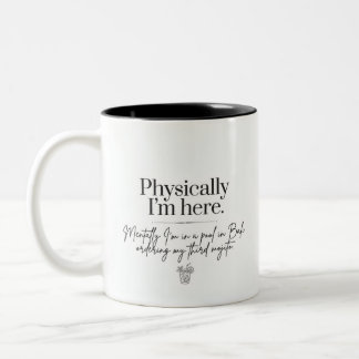 Caneca De Café Em Dois Tons Mug bicolore Mojito in a pool