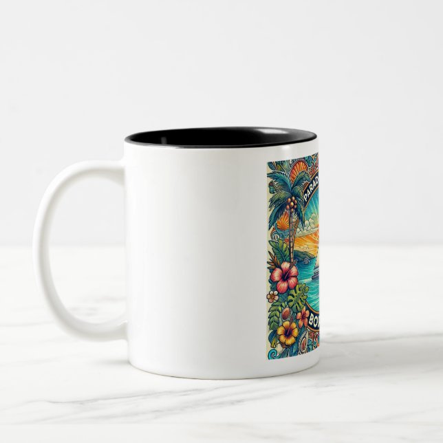 Caneca De Café Em Dois Tons Mug - Boracay Edition (Esquerda)