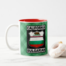 Caneca De Café Em Dois Tons Mug Búlgaro Americano