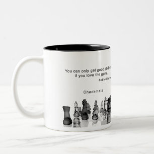 Caneca De Café Em Dois Tons Mug Chess