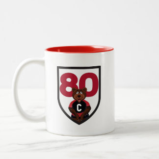 Caneca De Café Em Dois Tons Mug Comemorativo da Reunião Virtual - 11 oz.