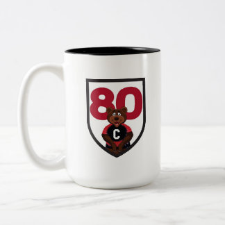 Caneca De Café Em Dois Tons Mug Comemorativo de Reunião Virtual - 15 oz.