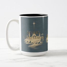 Caneca De Café Em Dois Tons Mug Cup Christmas
