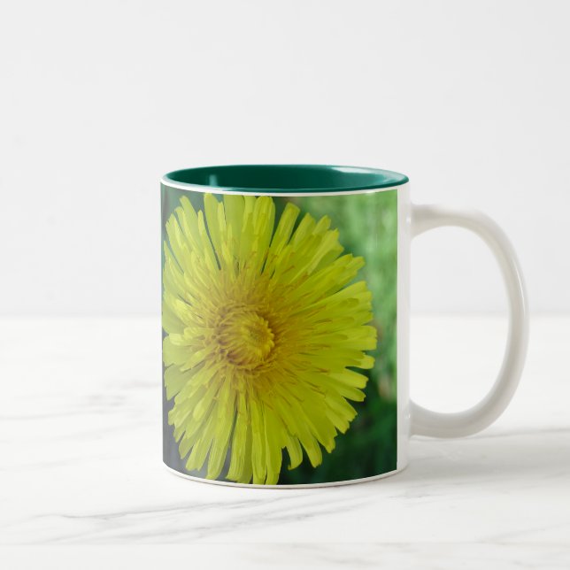 Caneca De Café Em Dois Tons Mug - Dandelion (Direita)