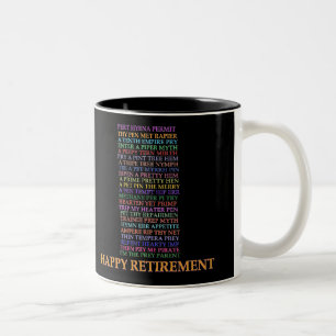 Caneca De Café Em Dois Tons Mug de Anagram de Reforma