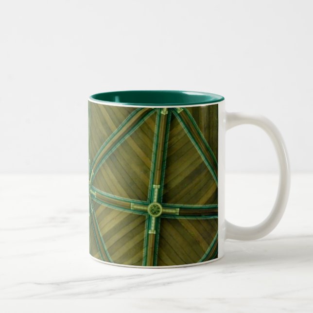 Caneca De Café Em Dois Tons Mug de arquitetura (Direita)