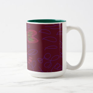 Caneca De Café Em Dois Tons Mug de café com dois tons com ventilador de cor br