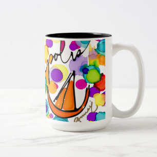 Caneca De Café Em Dois Tons Mug De Café De Minneapolis