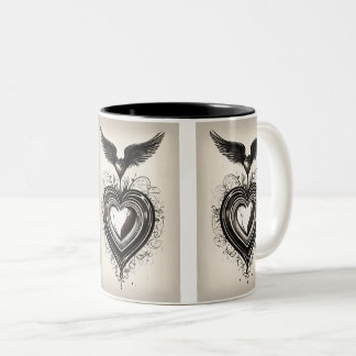 Caneca De Café Em Dois Tons Mug De Café Motivado - ‘Acordar E Seja Incrível