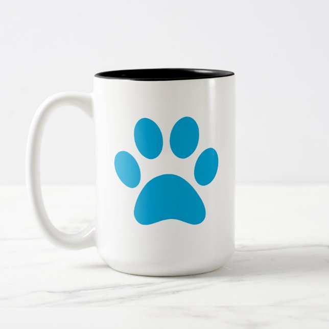 Caneca De Café Em Dois Tons Mug de café para impressão (Esquerda)