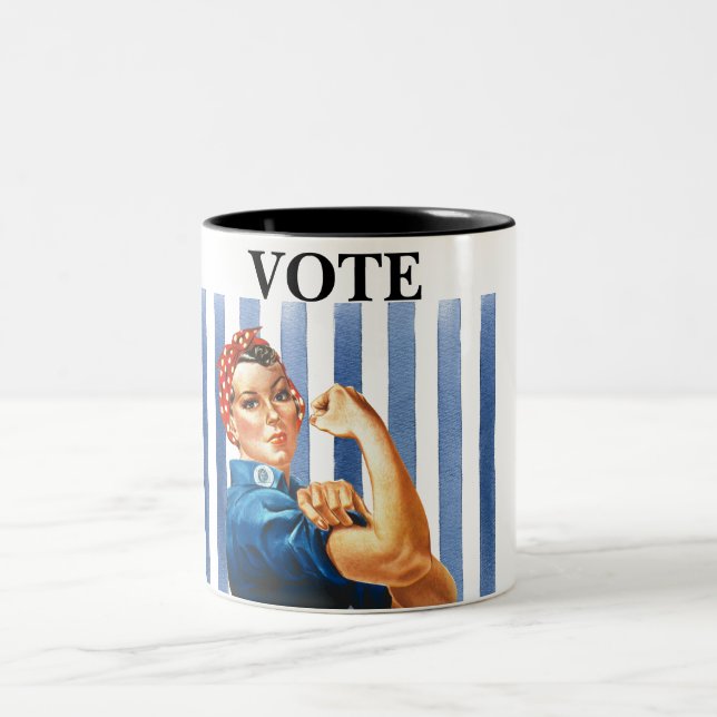 Caneca De Café Em Dois Tons Mug De Café Para Mulheres (Centro)