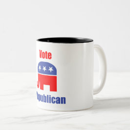 Caneca De Café Em Dois Tons Mug de Café Republicano