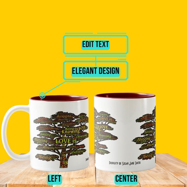 Caneca De Café Em Dois Tons Mug de capacidade de autoatendimento (Please enjoy our design and see the others in the collection.)