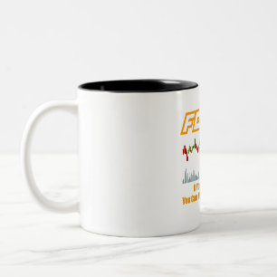 Caneca De Café Em Dois Tons Mug de Cotação Forex