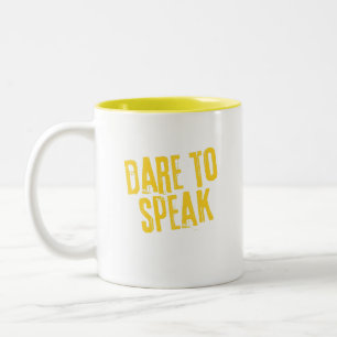 Caneca De Café Em Dois Tons Mug de Cotação Motivacional