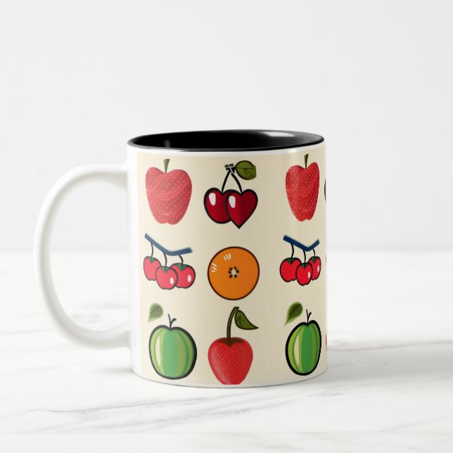 Caneca De Café Em Dois Tons Mug de dois tons, 11 oz (Esquerda)