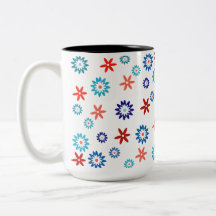 Mug de dois tons, 15 oz