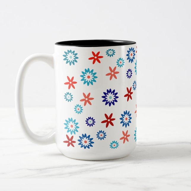 Caneca De Café Em Dois Tons Mug de dois tons, 15 oz (Esquerda)