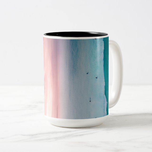 Caneca De Café Em Dois Tons Mug de dois tons, 15 oz (Frente Esquerda)