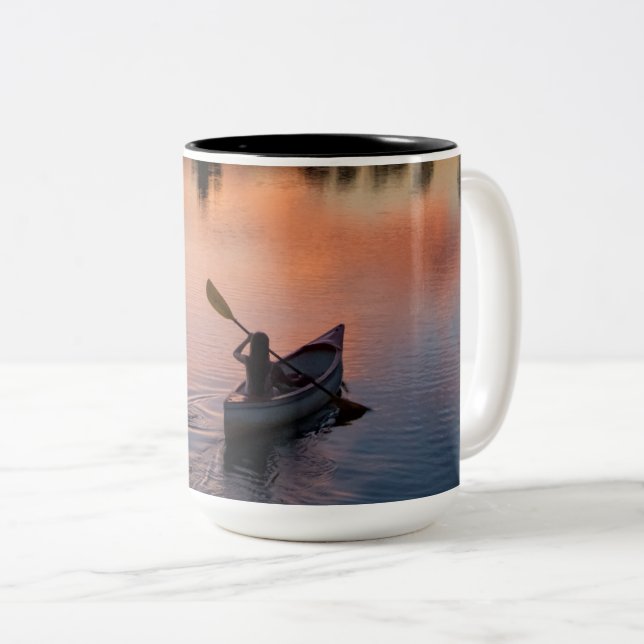 Caneca De Café Em Dois Tons Mug de dois tons, 15 oz (Frente Esquerda)