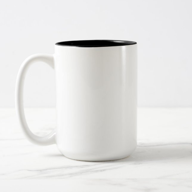 Caneca De Café Em Dois Tons Mug de dois tons, 15 oz (Esquerda)