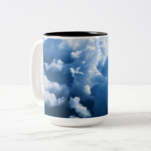 Caneca De Café Em Dois Tons Mug de dois tons, 15 oz (Frente Esquerda)