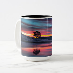 Caneca De Café Em Dois Tons Mug de dois tons, 15 oz